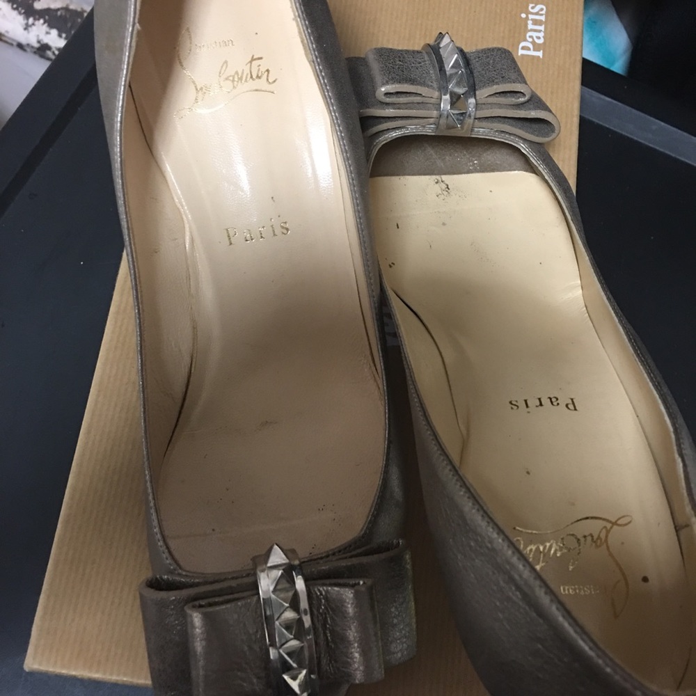 Christian Lubotin Shoes 👠 Rare To Find - Picture 6 of 7